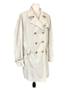 Geox Respira cream trench coat
